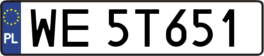 WE5T651