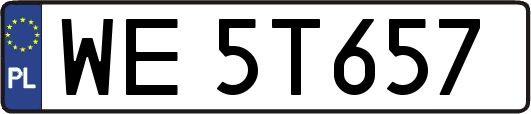 WE5T657