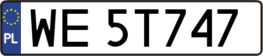 WE5T747