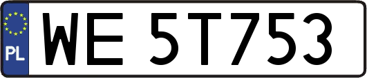 WE5T753