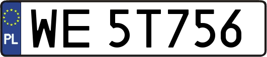 WE5T756