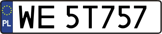 WE5T757