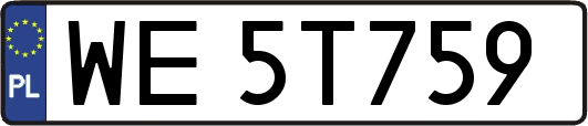 WE5T759