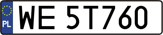 WE5T760
