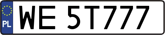 WE5T777