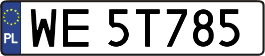 WE5T785