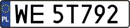 WE5T792