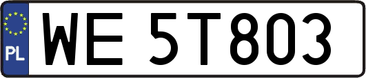 WE5T803