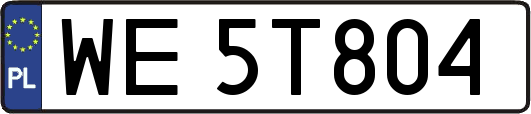 WE5T804