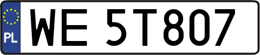 WE5T807