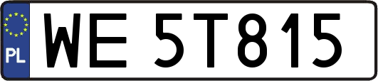 WE5T815