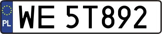 WE5T892