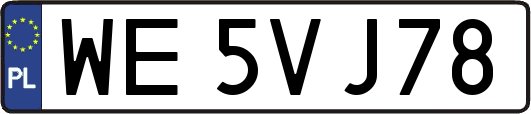 WE5VJ78