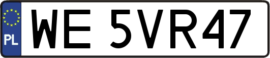 WE5VR47