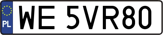 WE5VR80