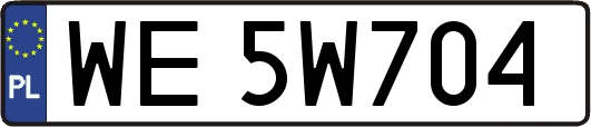 WE5W704