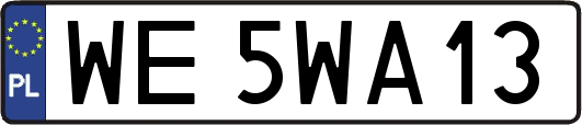 WE5WA13