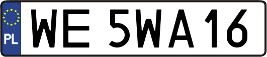 WE5WA16