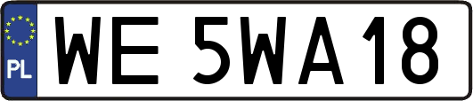 WE5WA18