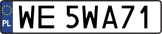 WE5WA71