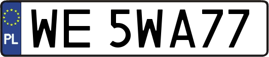 WE5WA77