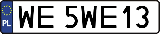 WE5WE13