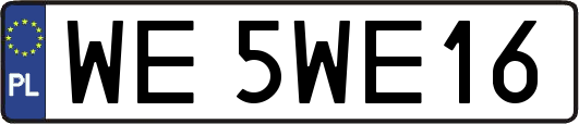 WE5WE16