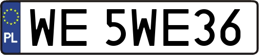 WE5WE36