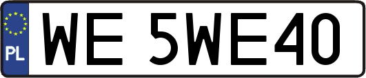 WE5WE40