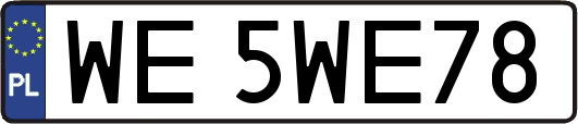 WE5WE78