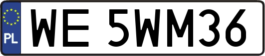 WE5WM36