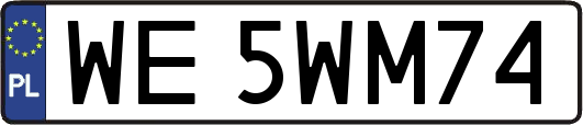 WE5WM74
