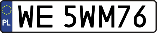 WE5WM76