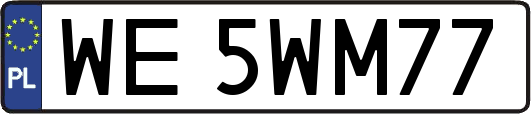 WE5WM77