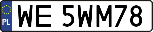 WE5WM78