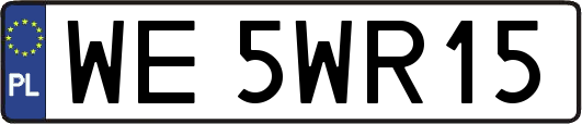 WE5WR15