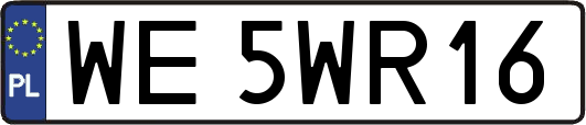 WE5WR16