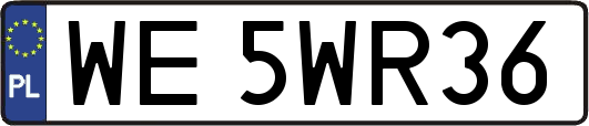 WE5WR36