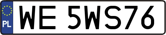 WE5WS76