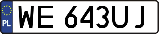 WE643UJ