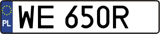 WE650R