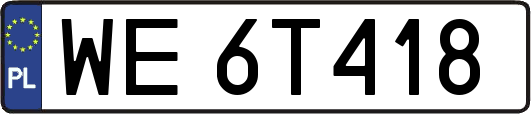 WE6T418