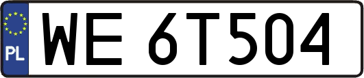 WE6T504