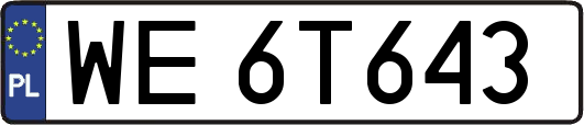 WE6T643