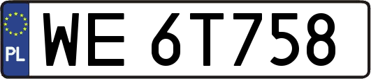 WE6T758