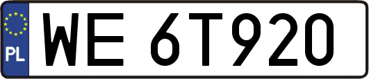 WE6T920