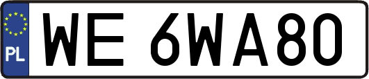 WE6WA80