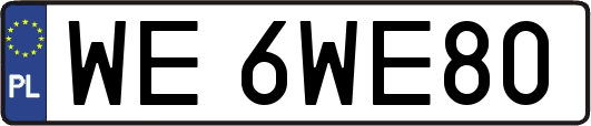 WE6WE80
