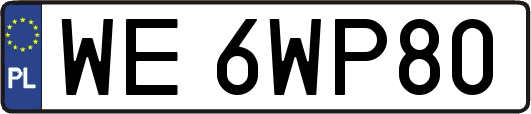 WE6WP80