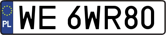 WE6WR80
